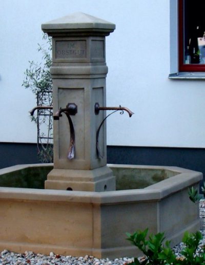 Pfälzer Brunnen Werkstatt Marktbrunnen No.8